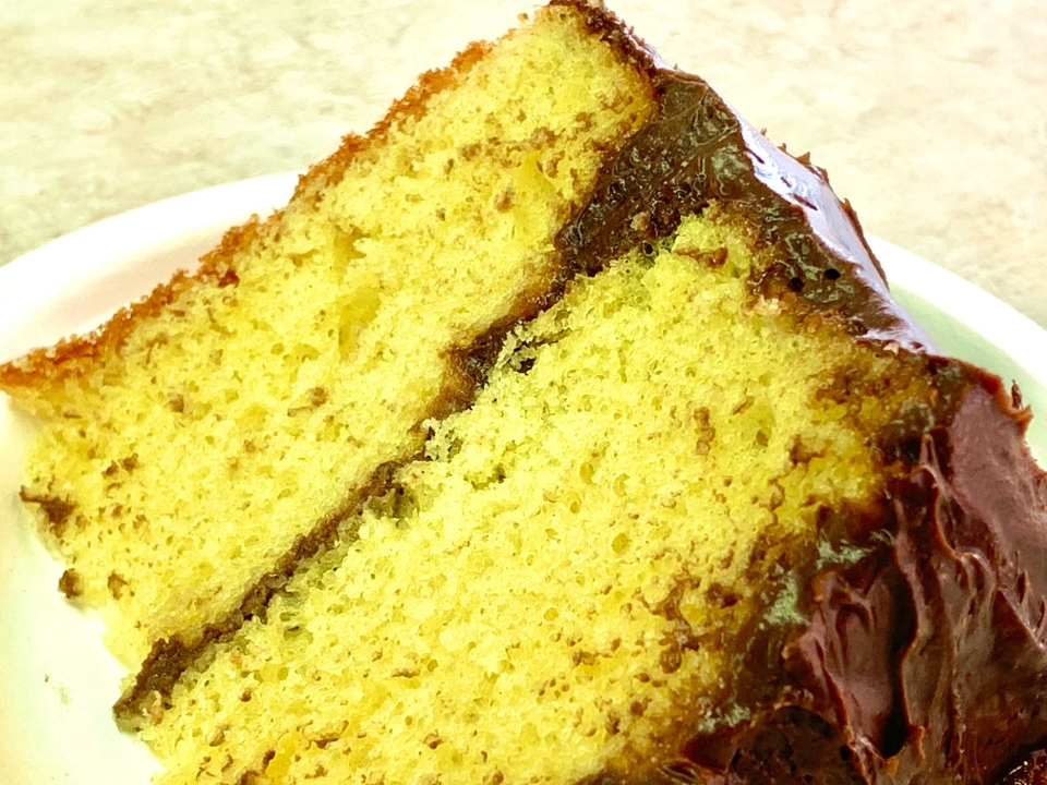 Order Yellow Chocolate Cake food online from Ben's Chili Bowl store, Washington on bringmethat.com