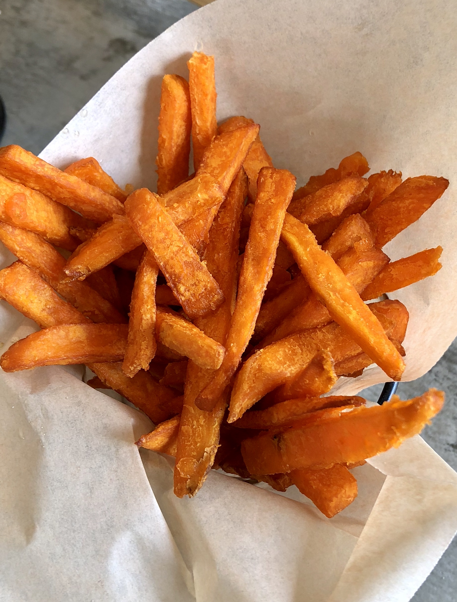 Order Sweet Potato Fries food online from Falafel Taco store, Pleasantville on bringmethat.com