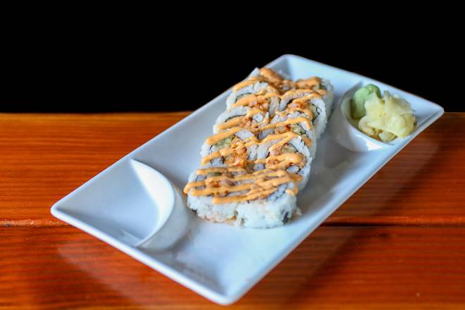 Order Spicy Shrimp Roll  food online from Tommy Tavern + Tap store, Princeton on bringmethat.com