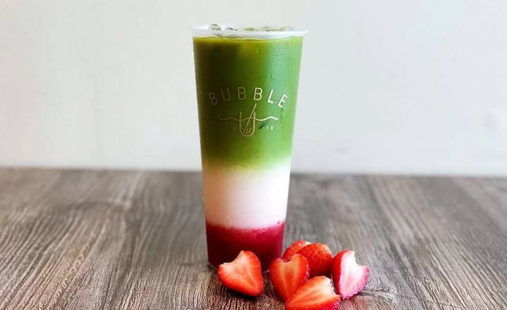 Order Strawberry Matcha food online from Bubble U store, Los Angeles on bringmethat.com