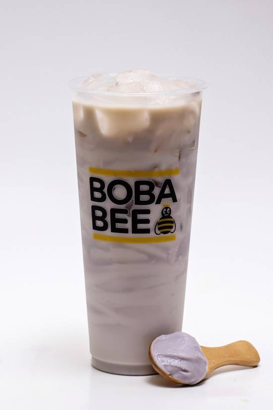 Order Taro Milk (Large) food online from Krak Boba store, Lake Forest on bringmethat.com