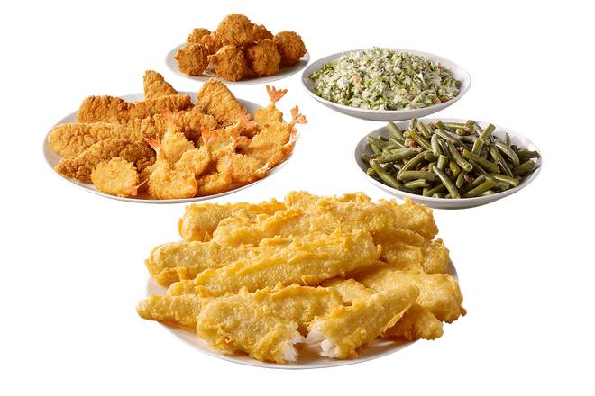 Order Family Sampler Meal food online from Captain D's store, Dawsonville on bringmethat.com