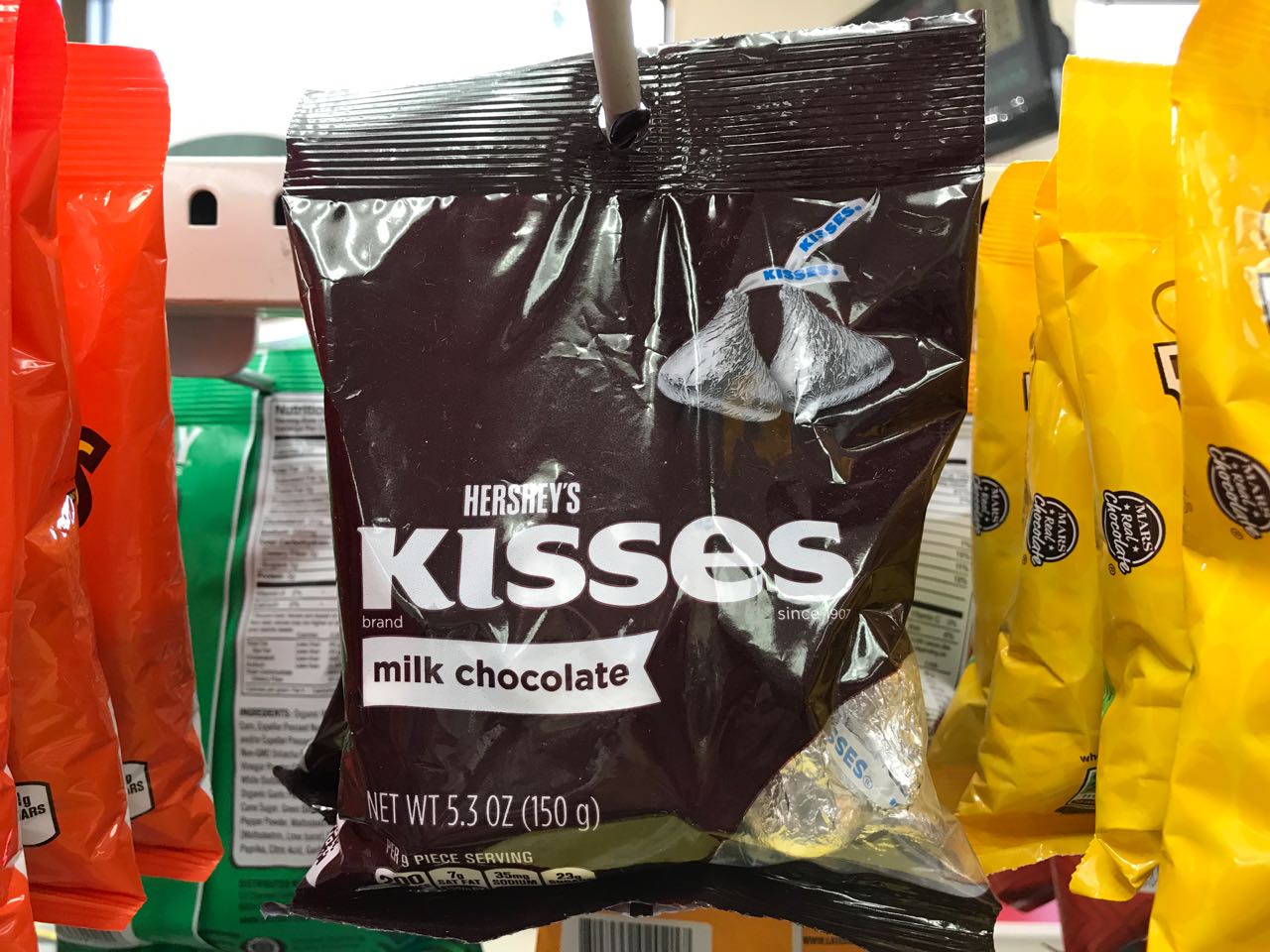 Order 5.3 Oz Hershey Kisses peg food online from The Ice Cream Shop store, Providence on bringmethat.com