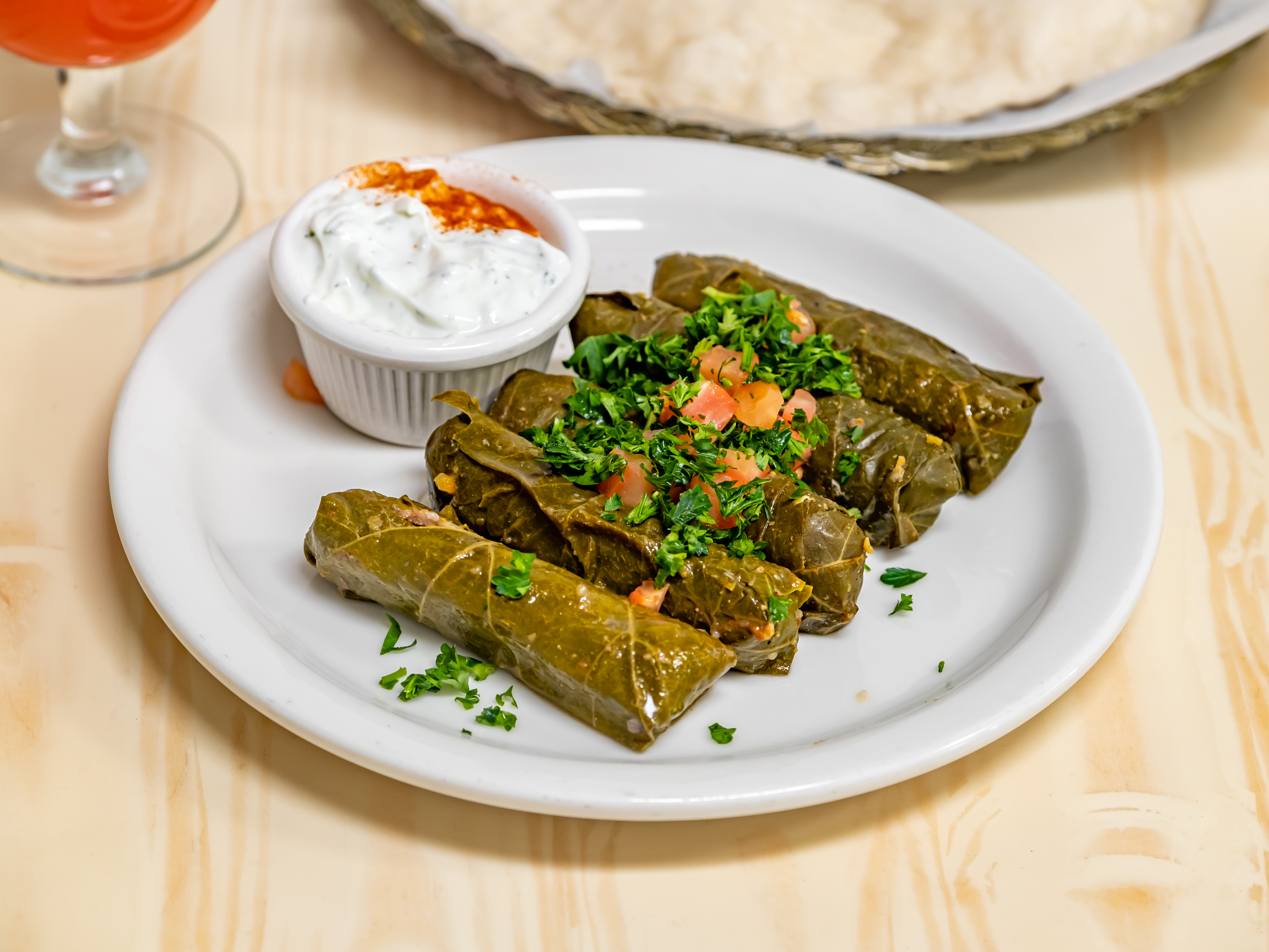 Order Meat Grape Leaves food online from Mamma Khouri's store, Portland on bringmethat.com