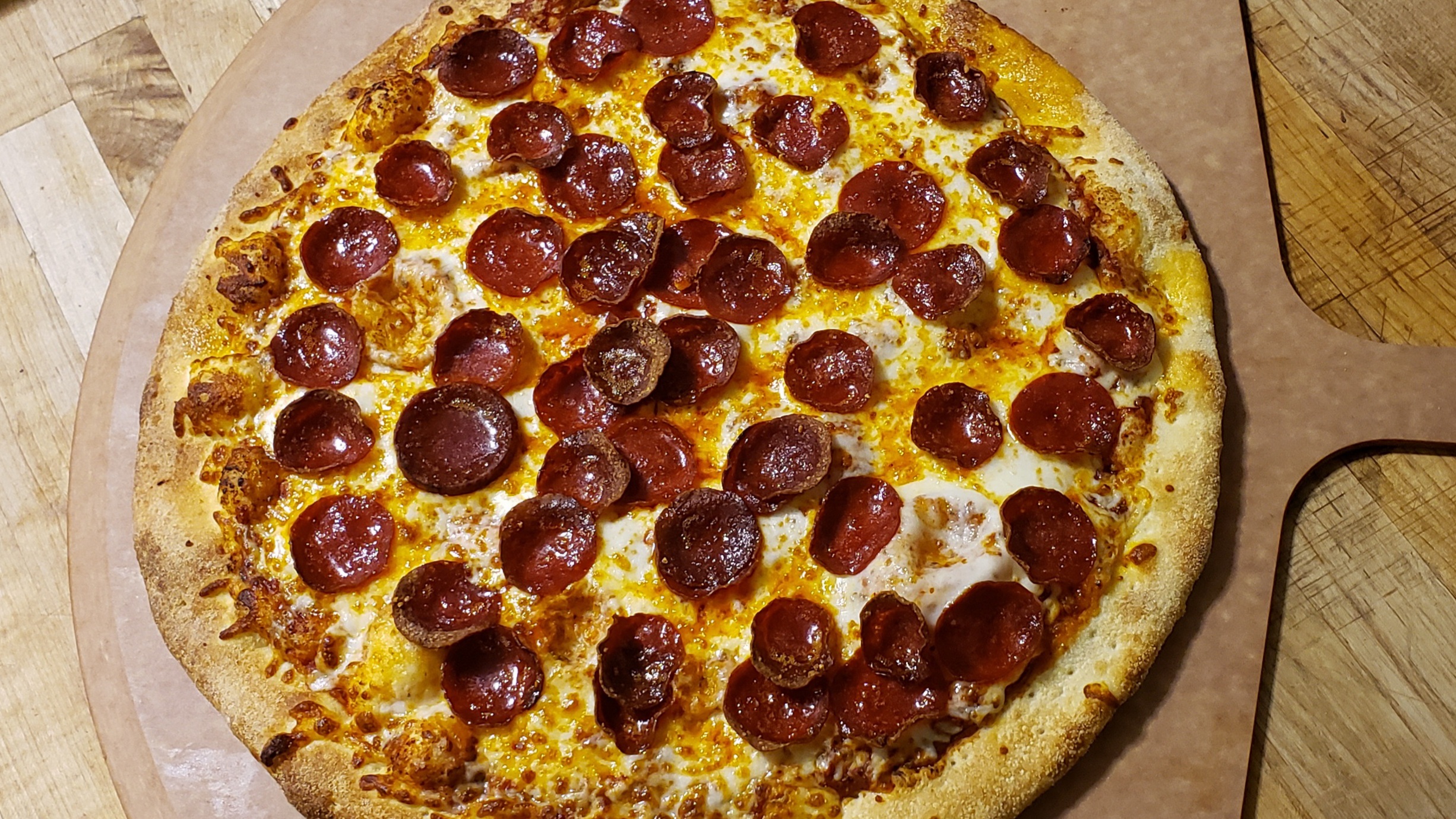 Order Pepperoni food online from La Quinta Pizza store, Redwood City on bringmethat.com