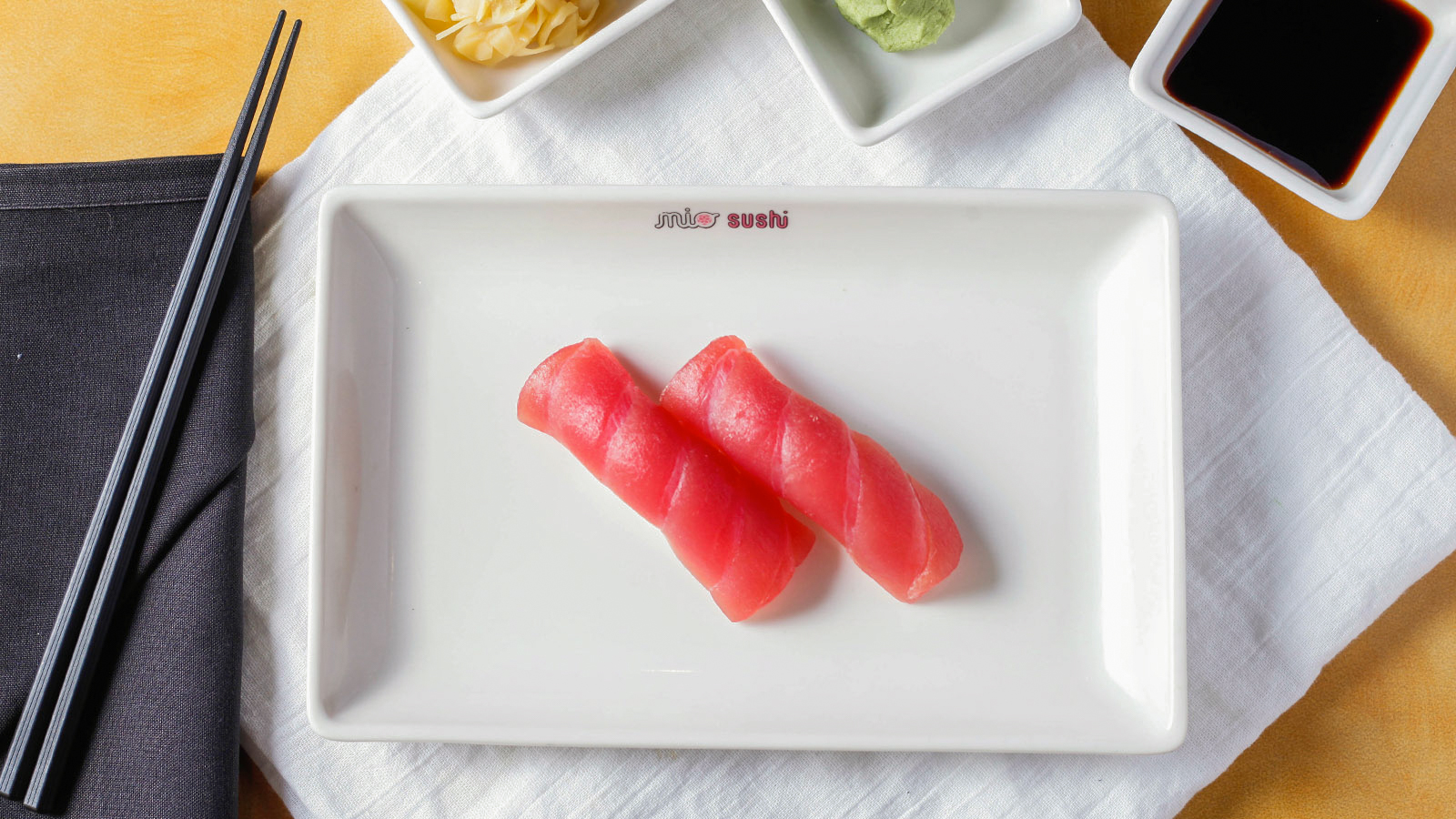 Order Tuna Nigiri food online from Mio Sushi store, Bend on bringmethat.com