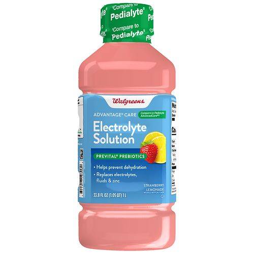 Order Walgreens Advantage Care Electrolyte Solution with Prevital Prebiotics - 33.8 fl oz food online from Walgreens store, Griffin on bringmethat.com