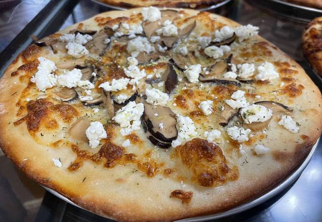 Order Shiitake Pizza (White Pie) food online from Baiano Pizzeria store, San Francisco on bringmethat.com