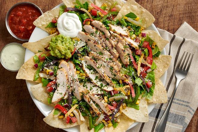 Order FAJITA SALAD food online from 54th Street Grill and Bar store, Chesterfield on bringmethat.com