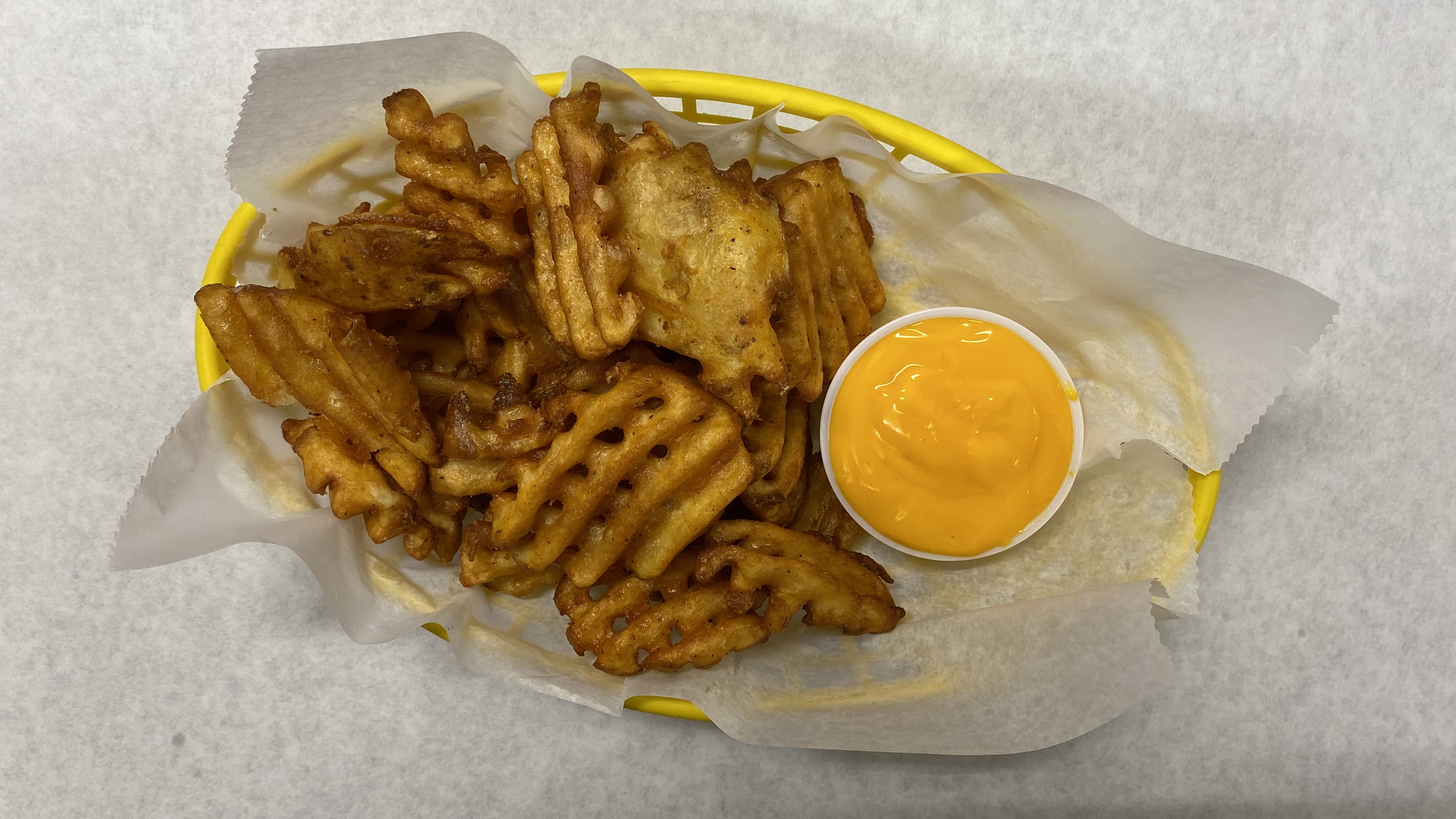 Order Waffle Fries with Cheese food online from Mellon Pub store, Mckeesport on bringmethat.com