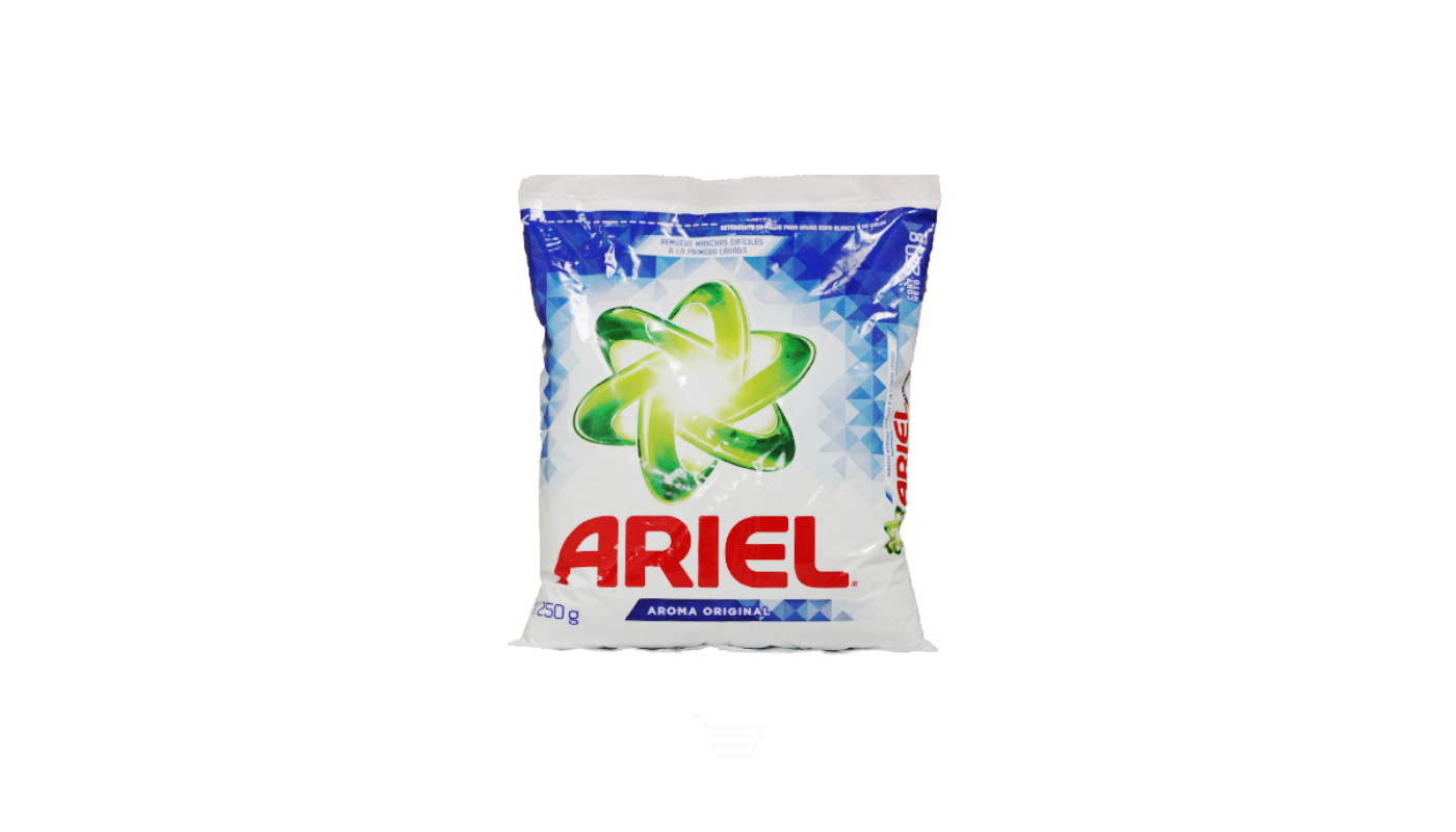 Order Ariel Laundry Powder Detergent 250g food online from Ross Liquor store, Sylmar on bringmethat.com