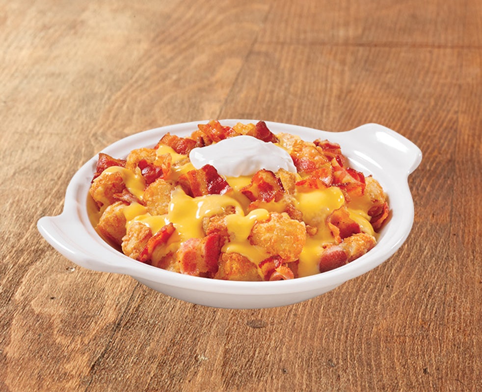 Order Cheesy Bacon Tots food online from Huddle House store, Calhoun on bringmethat.com