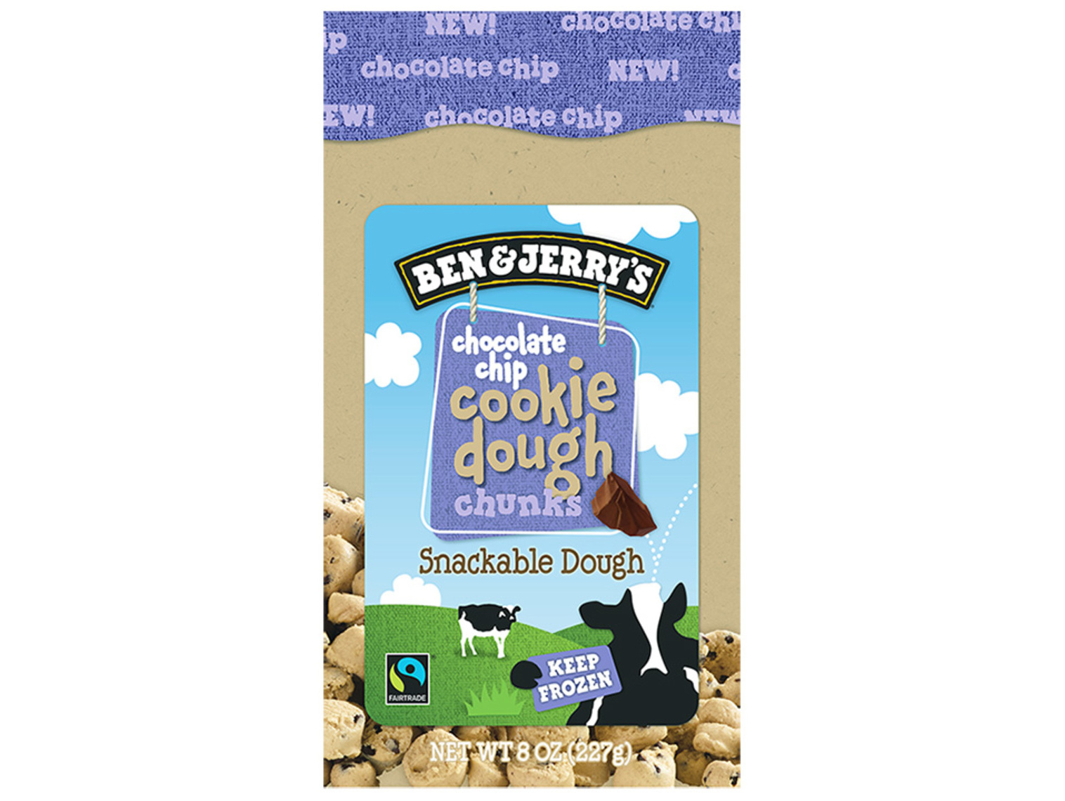 Order Ben & Jerry's Chocolate Chip Cookie Dough Chunks food online from Papa Ginos store, Wareham on bringmethat.com