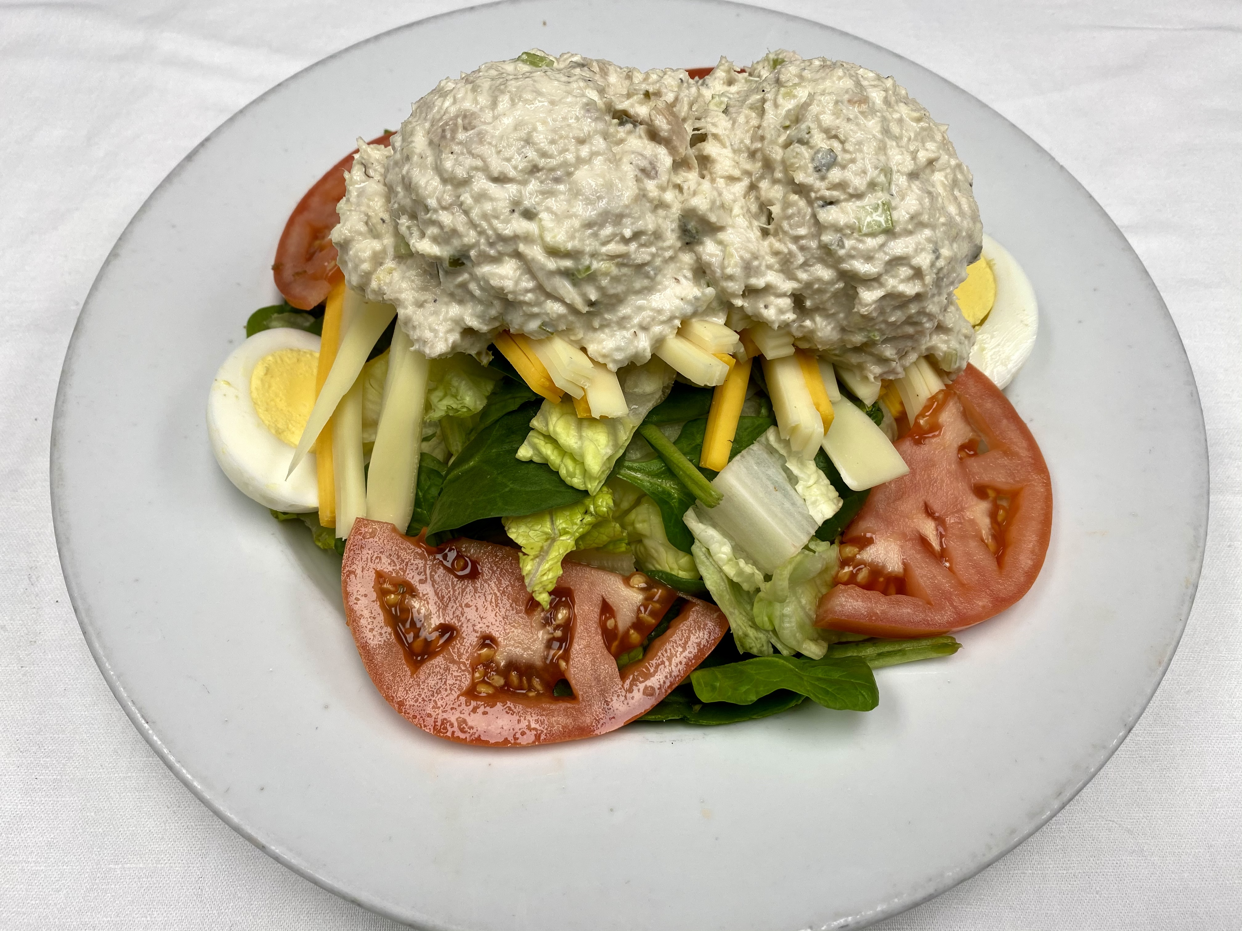 Order Albacore Tuna Salad food online from Russell's Burgers store, Pasadena on bringmethat.com
