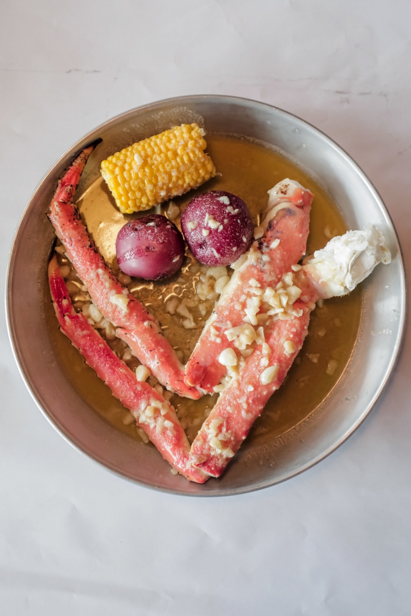 Order King Crab Legs Combo food online from Twist Restaurant store, Brooklyn on bringmethat.com
