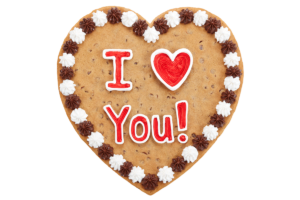 Order I Love You Cookie Cake food online from American Deli on Broad St. store, Athens on bringmethat.com