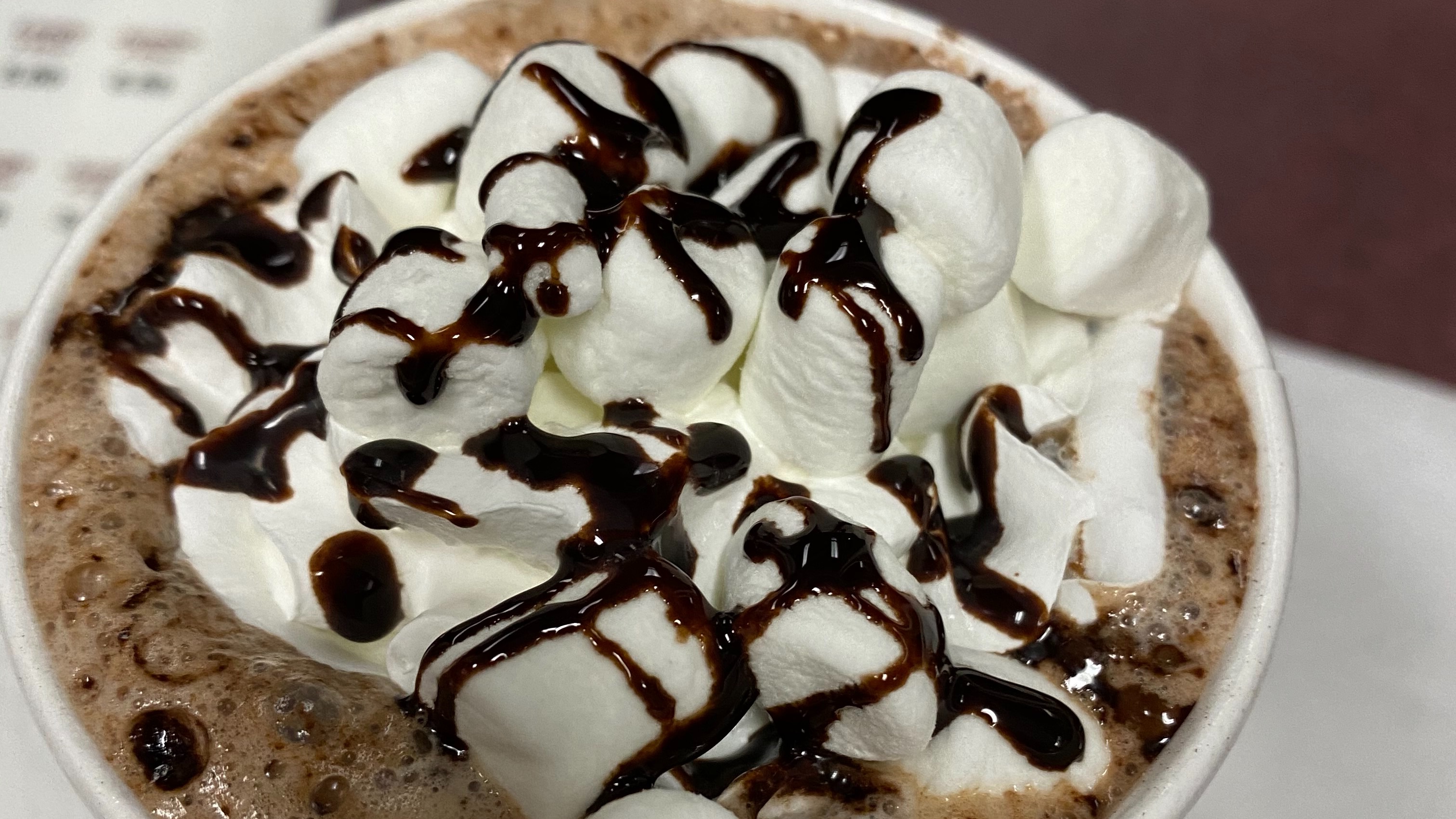 Order Hot Chocolate food online from New Brew Cafe store, North Highlands on bringmethat.com