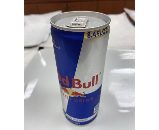 Order Red Bull (8.4 Fl oz) food online from Eggs & Sushi store, Springfield on bringmethat.com
