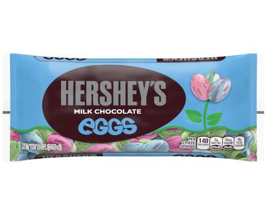 Order Hershey's Solid Milk Chocolate Eggs - 7.4 oz food online from Rite Aid store, HOLLISTER on bringmethat.com