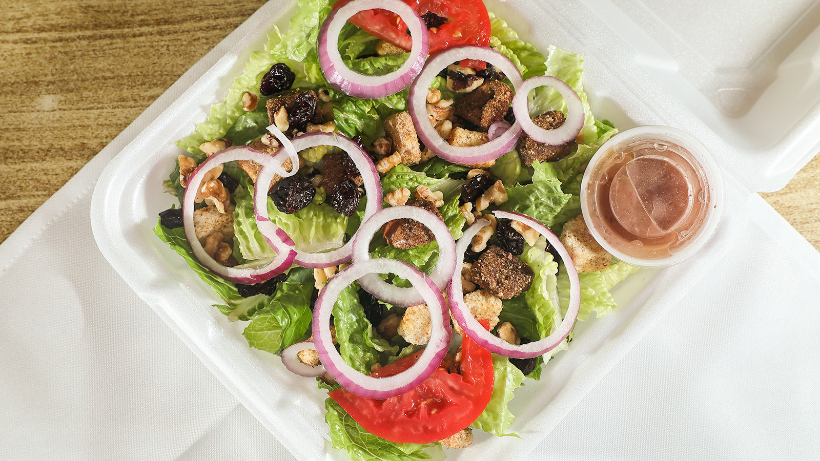 Order Cafe Salad food online from Java House Cafe store, South Lyon on bringmethat.com