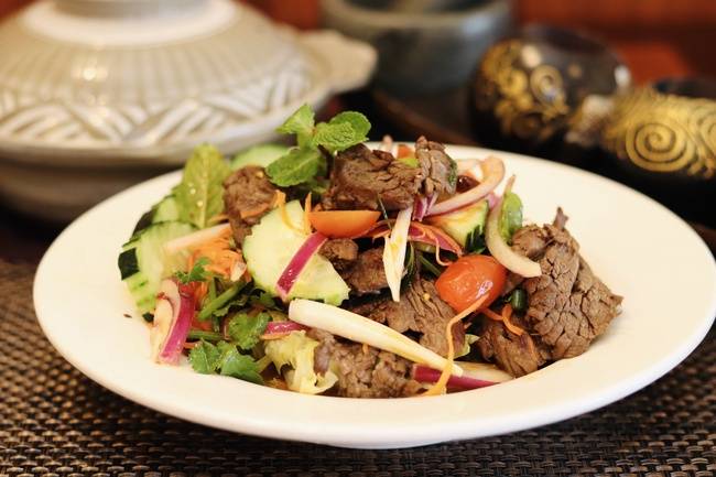 Order Beef Salad food online from Lanna Thai store, San Jose on bringmethat.com