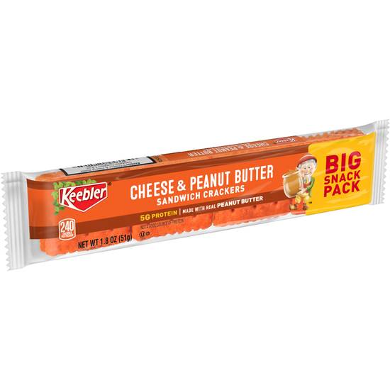 Order Keebler Cheese & Peanut Butter Sandwich Crackers, 1.8 OZ food online from Cvs store, SPANISH FORT on bringmethat.com