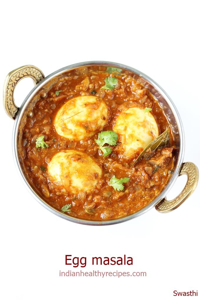 Order Egg Masala Curry food online from Shikara Restaurant store, Downers Grove on bringmethat.com