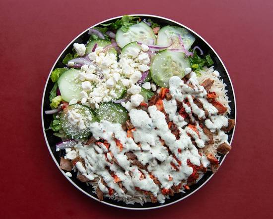 Order Combo Gyro Bowl food online from Georgetown Pizza & Grill store, Washington on bringmethat.com