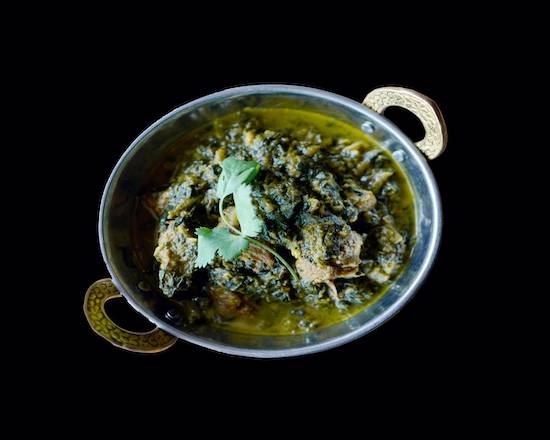 Order Lamb Saag food online from Annapurna Cafe store, Seattle on bringmethat.com