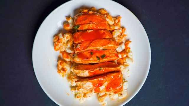 Order Buffalo Chicken Cheese Pasta food online from Fork To Fit Kitchen store, McAllen on bringmethat.com