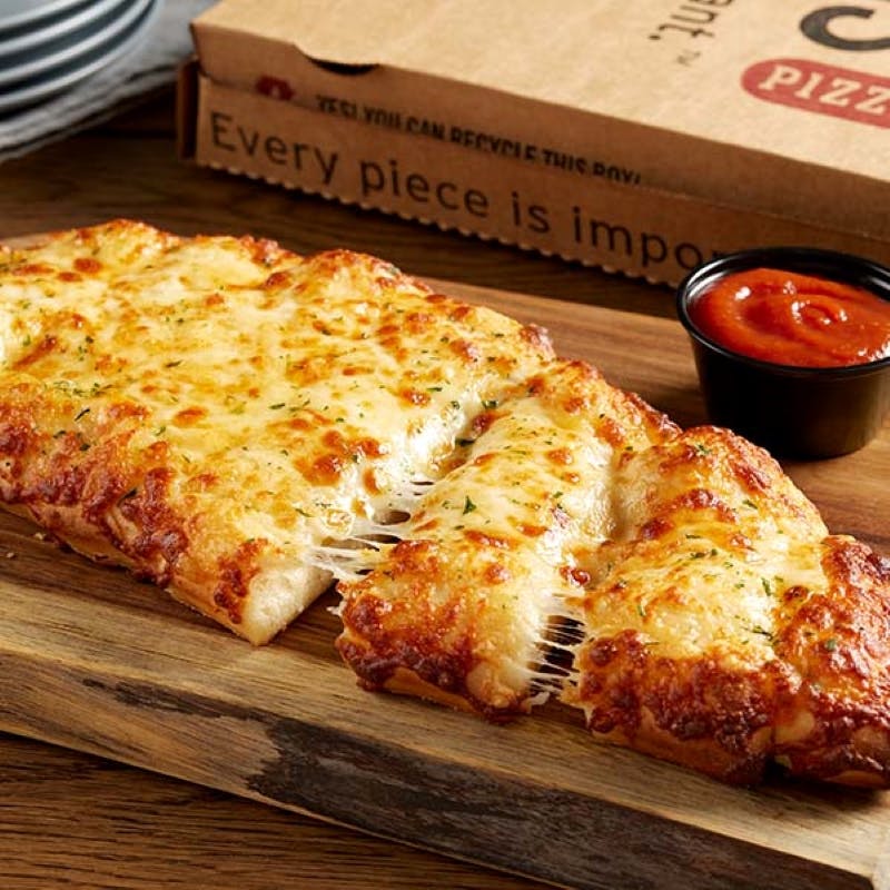 Order Garlic Asiago Cheese Bread - Half food online from Donatos Pizza store, Hudson on bringmethat.com