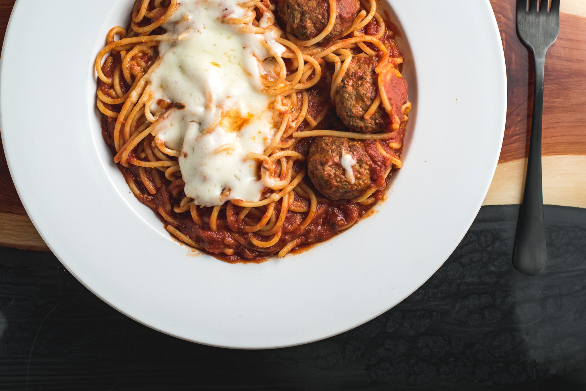 Order Spaghetti ( You can add the meatballs + $7)  food online from Renee Tucson store, Tucson on bringmethat.com