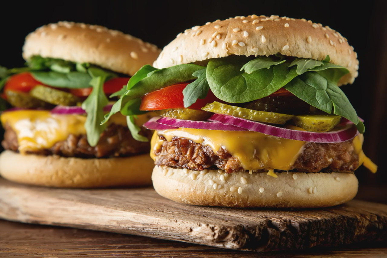 Order Veggi Burger Sandwich food online from Cafe Lambretta store, San Francisco on bringmethat.com