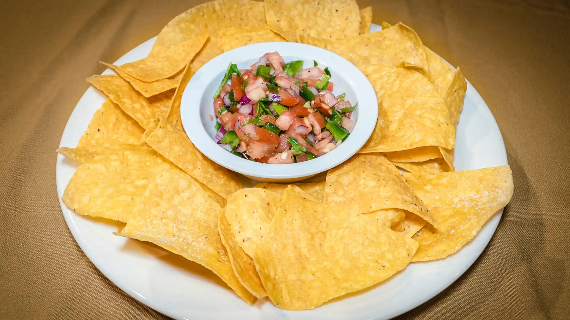 Order Pico de Gallo & Chips food online from Dulces El Discho store, Kennett Square on bringmethat.com