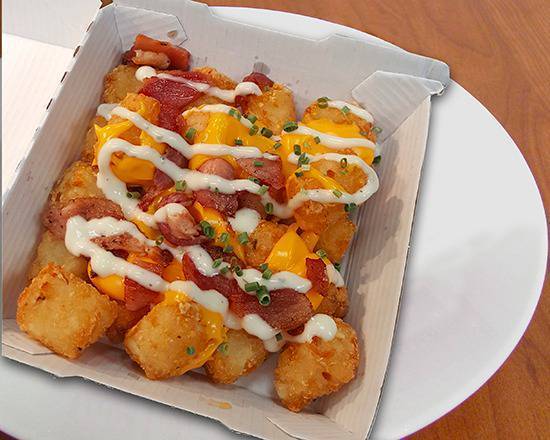 Order Loaded Tater Tots food online from Mr. Hero store, Columbus on bringmethat.com