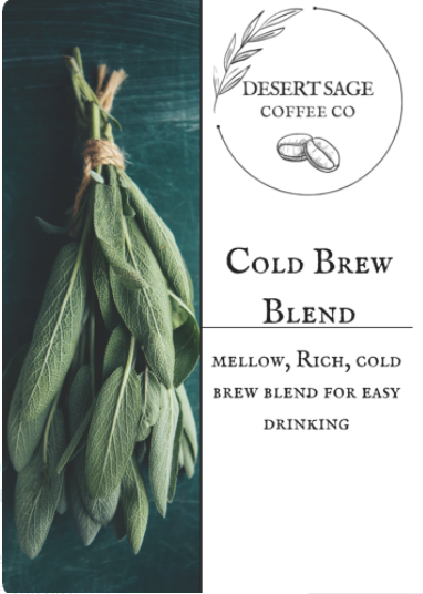 Order DSCC Cold Brew food online from Desert Sage Coffee Co store, Sierra Vista on bringmethat.com