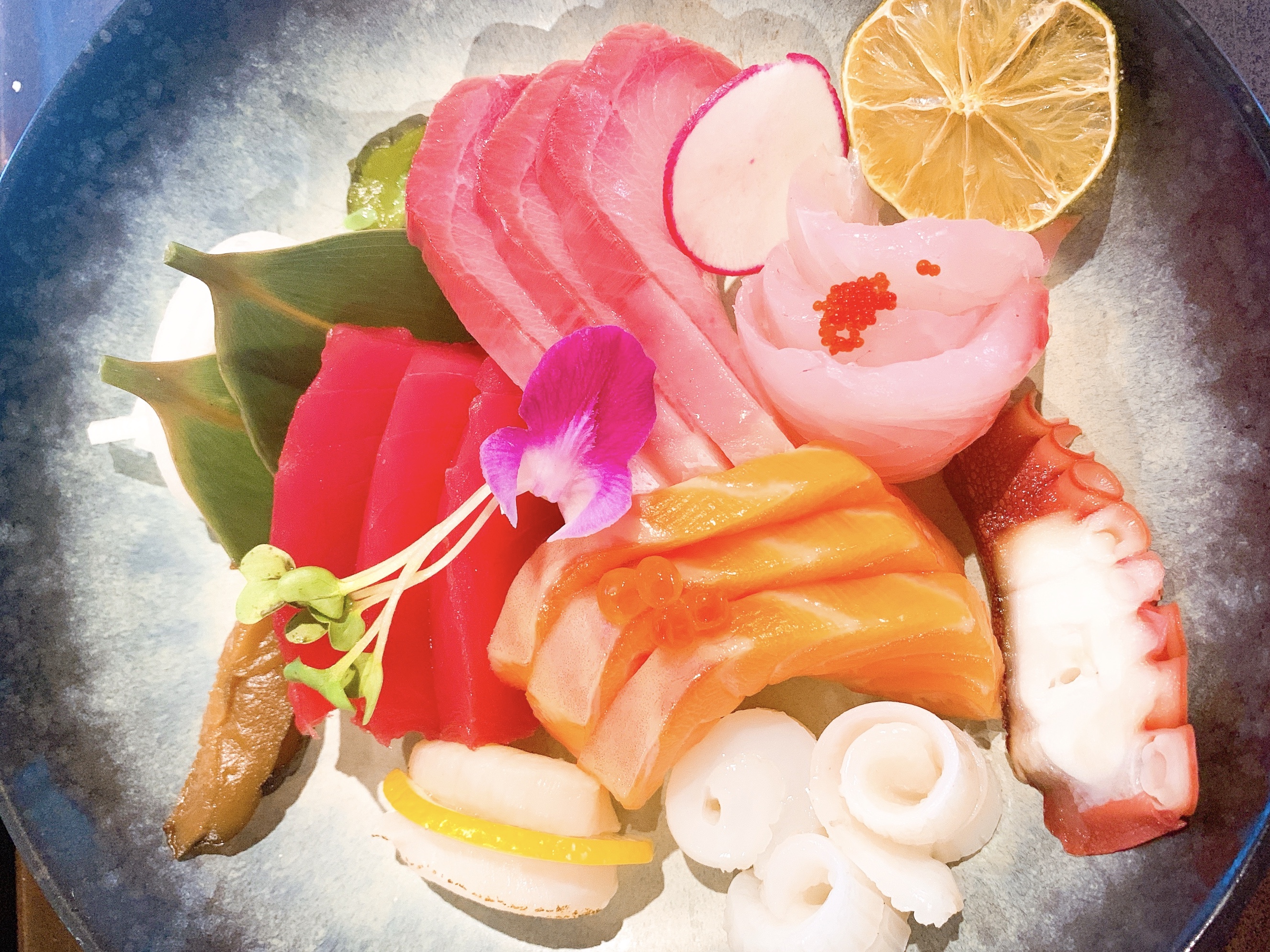 Order Large Sashimi Set food online from Sushi Rock store, Arlington on bringmethat.com
