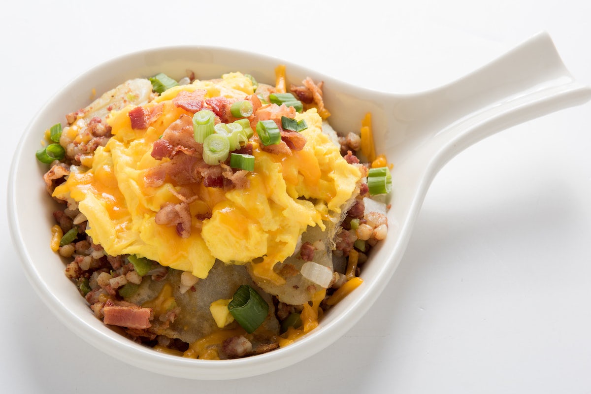 Order Hash Skillet food online from The Broken Yolk Cafe store, Mission Viejo on bringmethat.com