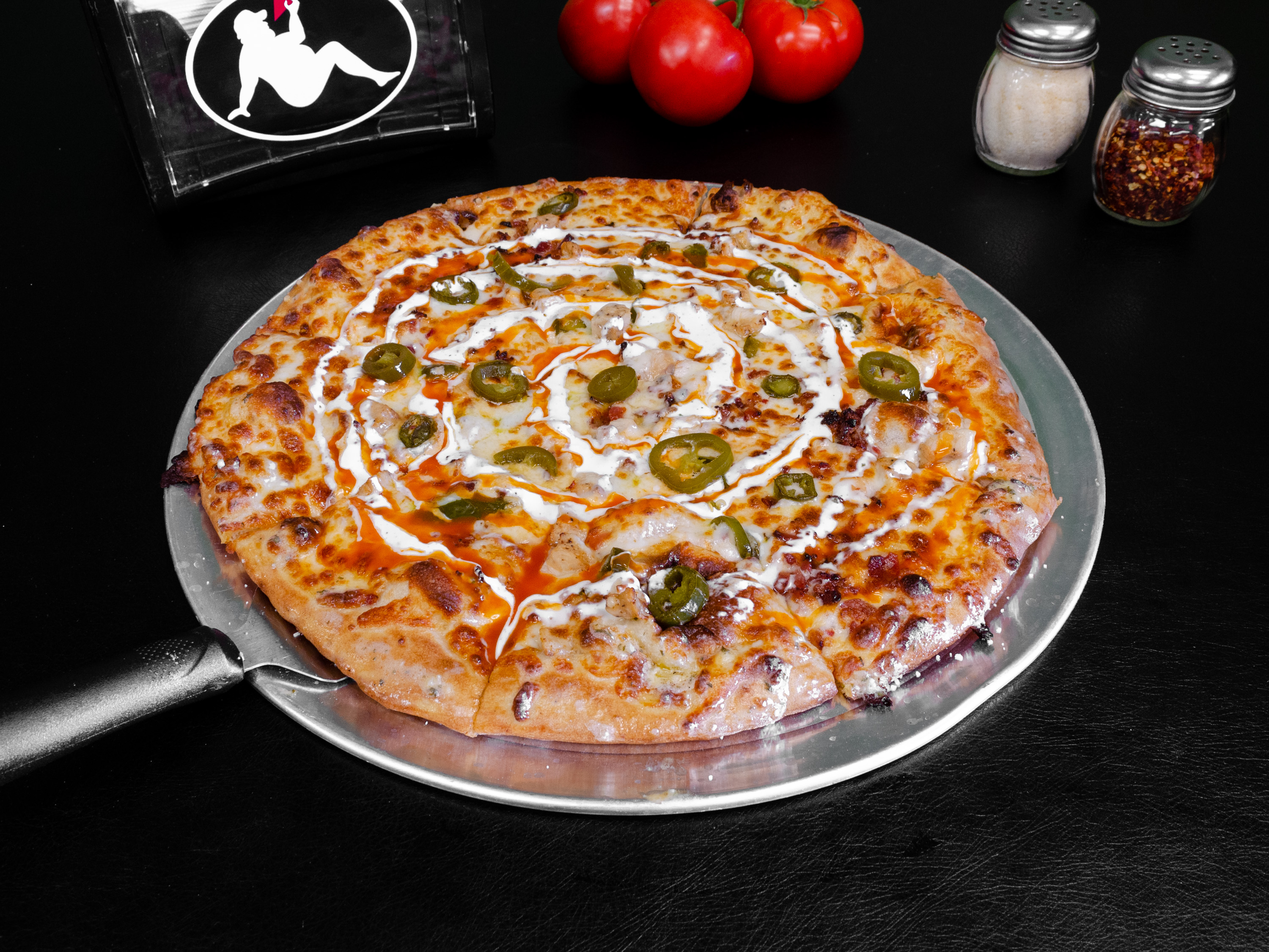 Order The Hot Klucker Pizza food online from Fatty Pizza store, Macon on bringmethat.com