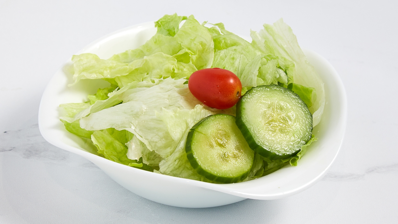 Order Side Salad food online from Yoki Japanese Restaurant store, Medford on bringmethat.com