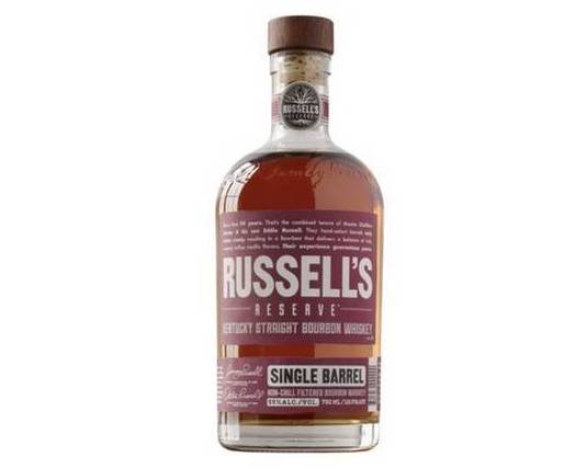 Order Russell's Reserve 10 Years, 750mL bourbon (45% ABV) food online from Cold Spring Liquor store, Liberty Hill on bringmethat.com