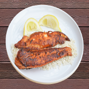 Order Grilled Tilapia food online from Y'all's Down-Home Southern Cafe store, Round Rock on bringmethat.com