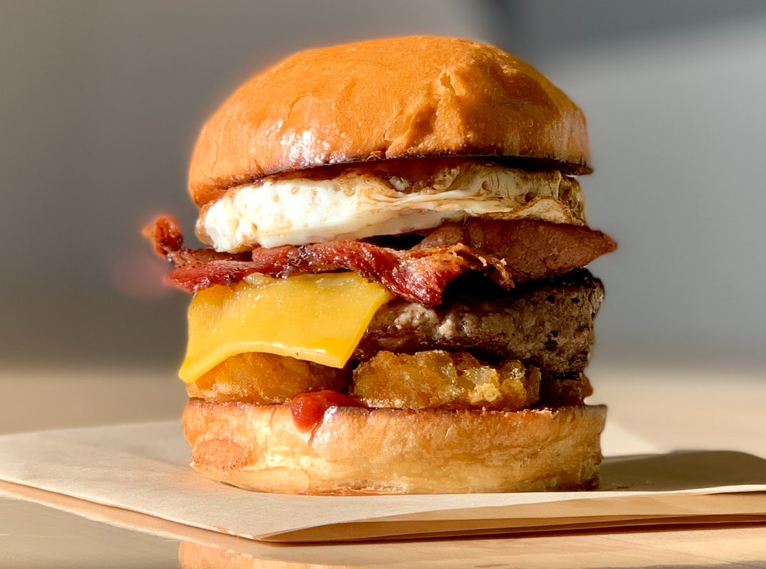 Order brunch burger food online from Little Big Burger store, Portland on bringmethat.com