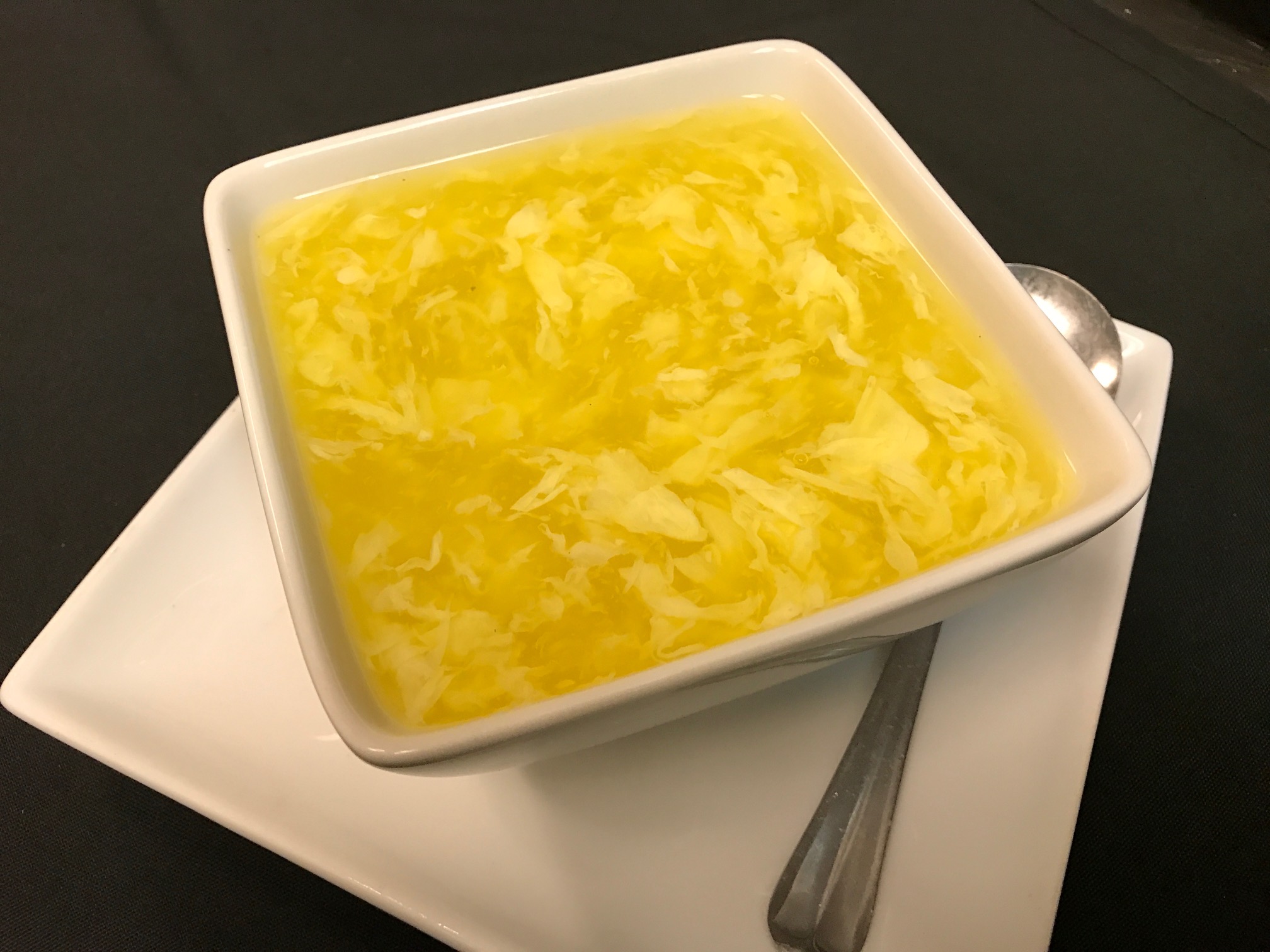 Order Cup Egg Drop Soup food online from Hunan Fusion store, Omaha on bringmethat.com