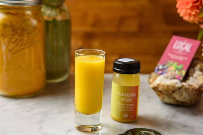 Order Turmeric Tonic food online from The Local Juicery + Kitchen store, Chattanooga on bringmethat.com