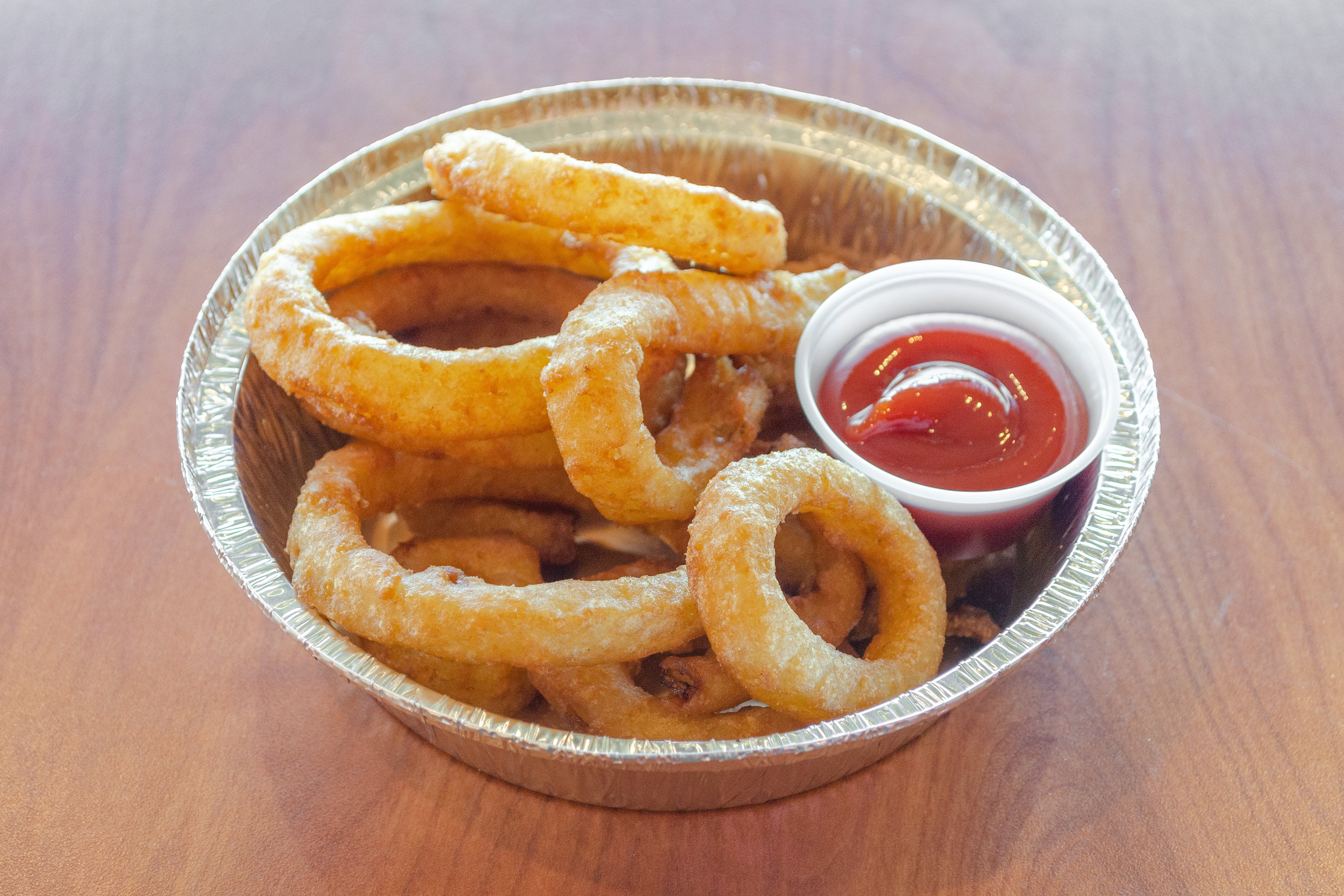 Order Onion Rings - Appetizer food online from Circle Pizza store, Ridgefield on bringmethat.com