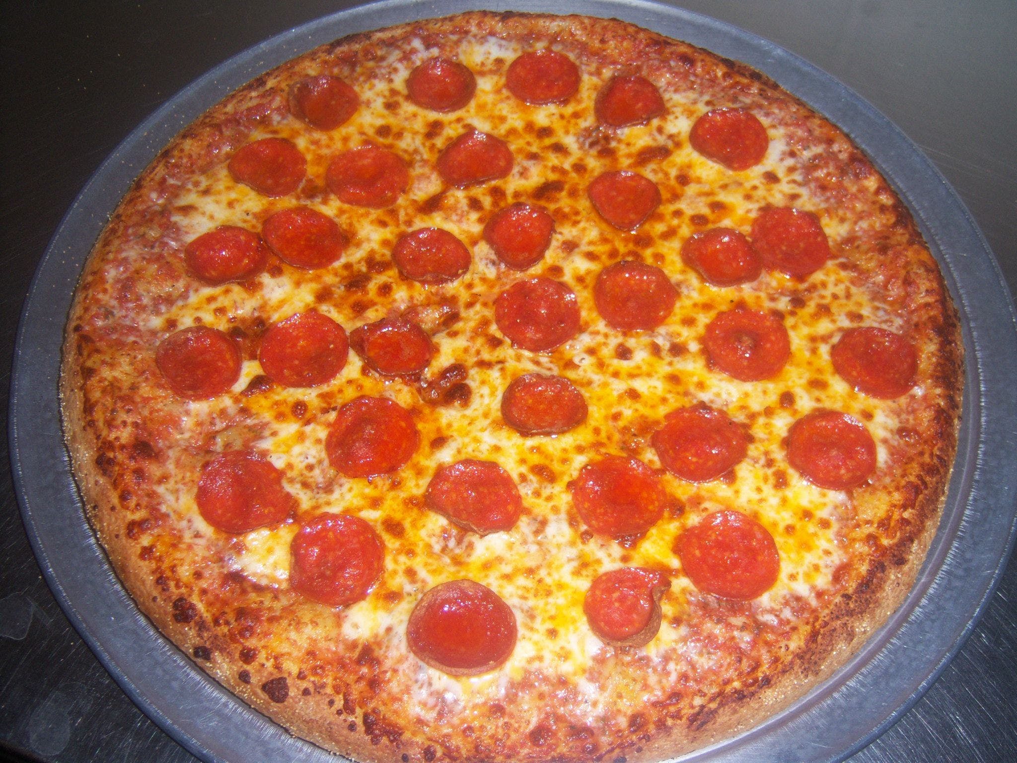 Order Cheese Pizza - Personal 8" food online from All Star Pizza store, San Bernardino on bringmethat.com