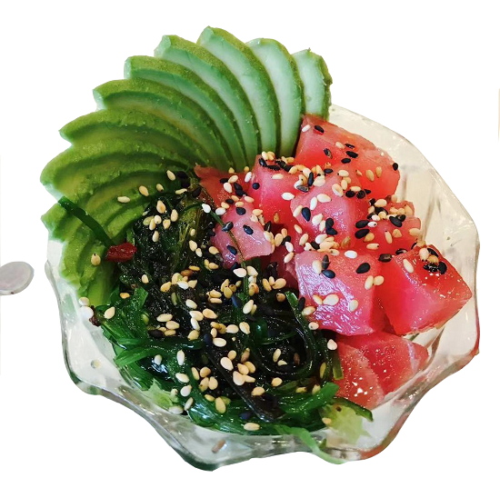 Order Poke Salad food online from Oishii Sushi store, Springfield on bringmethat.com