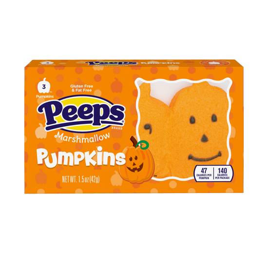 Order Peeps Halloween Marshmallow Pumpkins - 3 ct food online from Rite Aid store, Xenia on bringmethat.com
