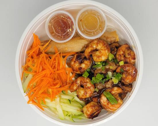 Order Grilled Shrimp Vermicelli 7pcs food online from Boba Wings store, Antioch on bringmethat.com